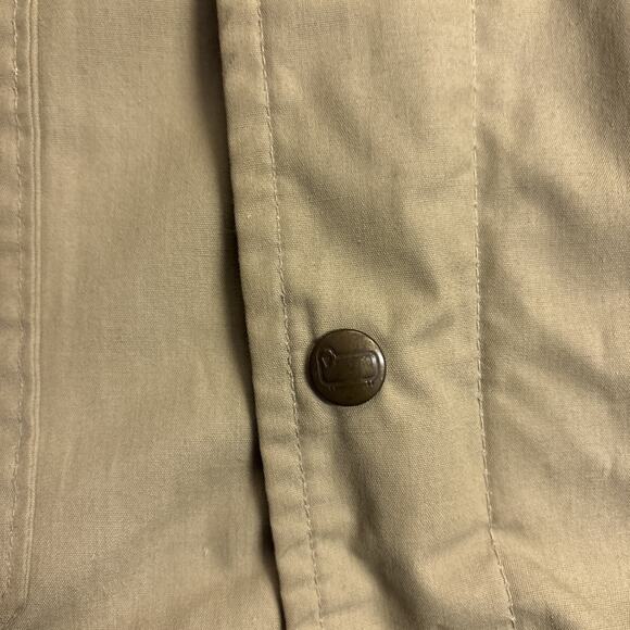 VTG Woolrich Chore Parka Flannel Lined Wool XL Hooded Coat Jacket Made In USA - Picture 2 of 12